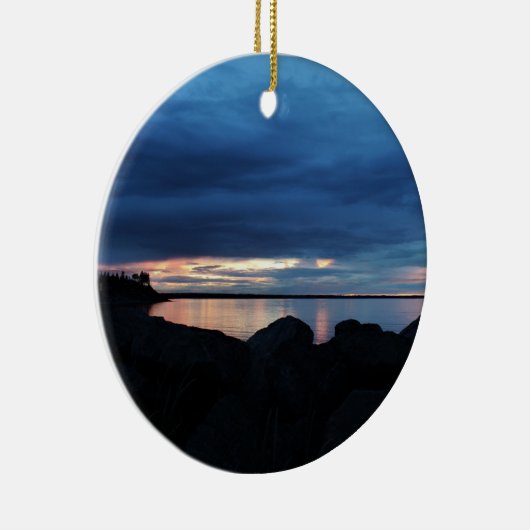 Voorbij de Rotsen Keramisch Ornament (Rechts)