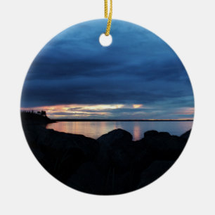 Voorbij de Rotsen Keramisch Ornament