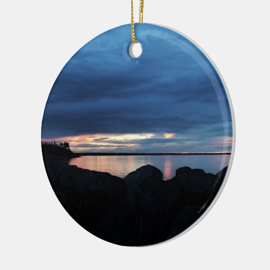 Voorbij de Rotsen Keramisch Ornament (Links)