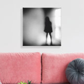 Voorbij de Schaduw Canvas Afdruk (Insitu (Woonkamer))