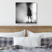 Voorbij de Schaduw Canvas Afdruk (Insitu (Slaapkamer))