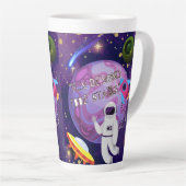 VOORBIJ DE STERREN, ASTRONAUT LATTE MOK (Rechterhoek)