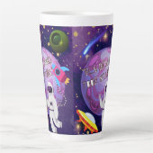 VOORBIJ DE STERREN, ASTRONAUT LATTE MOK (Voorkant)