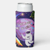 VOORBIJ DE STERREN, ASTRONAUT SELTZER BLIKJESKOELER (Seltzer Voorkant)