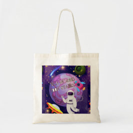 VOORBIJ DE STERREN, ASTRONAUT TOTE BAG