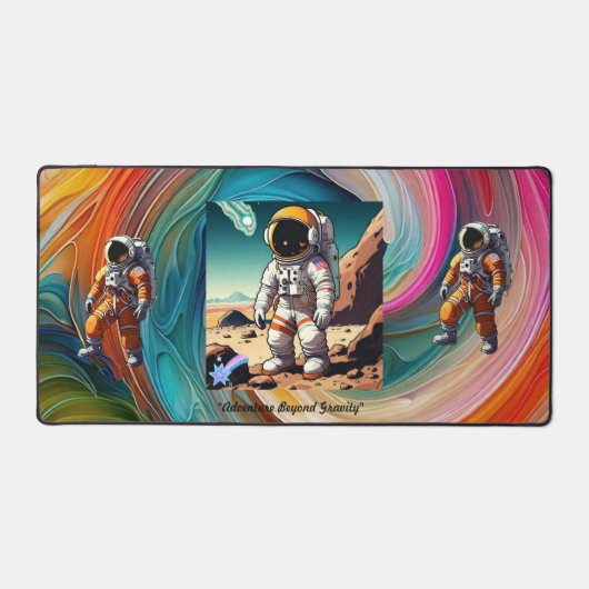 "Voorbij de sterren" Bureaumat (Voorkant)