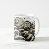 Voorbij de strepen en sterren koffiemok (Voorkant rechts)