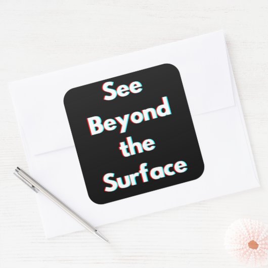 Voorbij de Surface Sticker (Envelop)