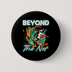 Voorbij de volgende badmintonspeler Athletic Leisu Ronde Button 5,7 Cm
