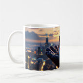 Voorbij de zonsopgang koffiemok (Links)