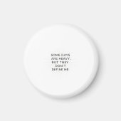 Voorbij de zware dagen magneet (Voorkant)