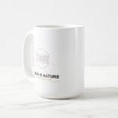 Voorbij grenzen – Mens, stad en natuur verbonden Koffiemok (Voorkant links)