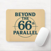 Voorbij het 66e Parallel Arctic Circle Adventure Muismat (Met muis)