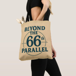 Voorbij het 66e Parallel Arctic Circle Adventure Tote Bag