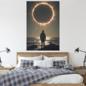 Voorbij het Licht Canvas Afdruk (Insitu (Slaapkamer))