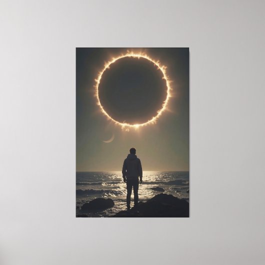 Voorbij het Licht Canvas Afdruk (Voorkant)