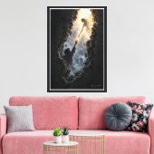 Voorbij het Licht Canvas Afdruk (Insitu (Woonkamer))