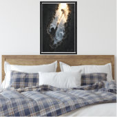 Voorbij het Licht Canvas Afdruk (Insitu (Slaapkamer))