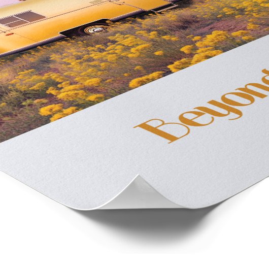 Voorbij het Poster van de kaart (Hoek)