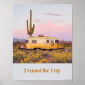 Voorbij het Poster van de kaart (Voorkant)