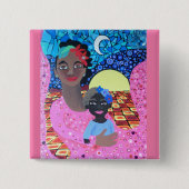 Voorbij Paradise moeder en kind Button (Voorkant)