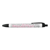 Voorbij schaamWord Art Pen (Bovenkant)