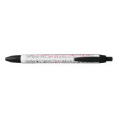 Voorbij schaamWord Art Pen (Achterkant)