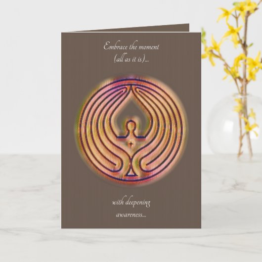 VOORBIJ - SEURATPOSE - DE KAART VAN DE KUNST (Gele Bloem)