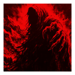 VOORBIJ VLEES   Glanzend papier afdrukken