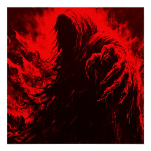 VOORBIJ VLEES | Glanzend papier afdrukken (Voorkant)