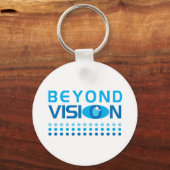Voorbij zicht sleutelhanger (Voorkant)