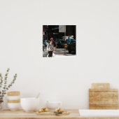 Voorbijgaan Poster (Keuken)