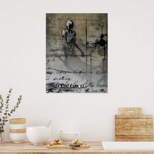 Voorbijgaande 1 poster (Keuken)