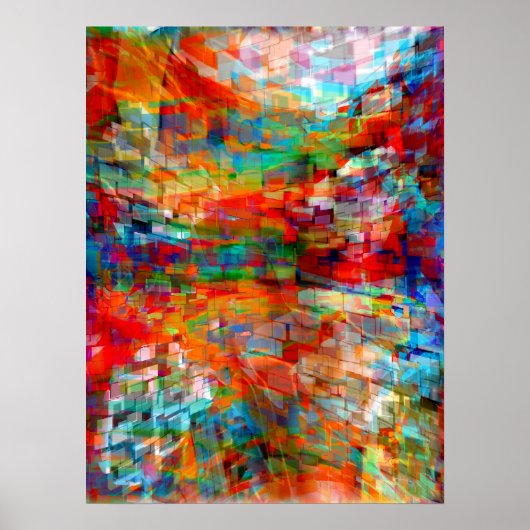 Voorbijgaande glimmer poster (Voorkant)