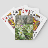 Voorbode van de lente pokerkaarten (Achterkant)