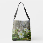 Voorbode van Spring All Over Canvas tas (Achterkant)