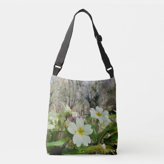 Voorbode van Spring All Over Canvas tas (Voorkant)