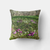 Voorbode van Spring Gooi Kussen (Achterkant)