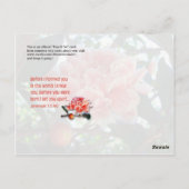 Voordat ik je formuleerde briefkaart (Achterkant)