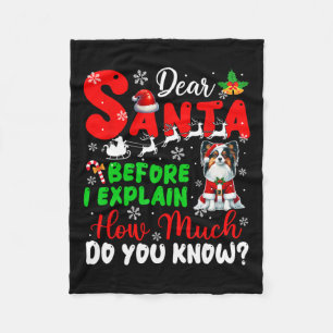 Voordat ik uitleg hoeveel je weet over Xmas Papill Fleece Deken