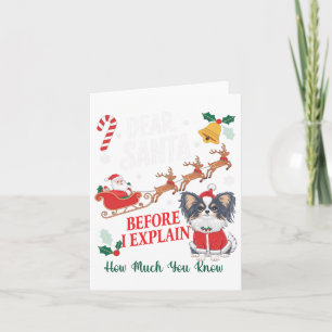 Voordat ik uitleg hoeveel je weet over Xmas Papill Kaart