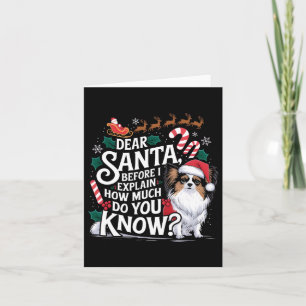 Voordat ik uitleg hoeveel je weet over Xmas Papill Kaart