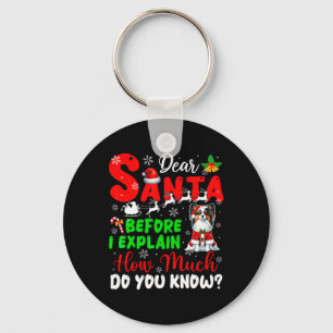 Voordat ik uitleg hoeveel je weet over Xmas Papill Sleutelhanger