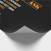 Voordat je een dronepiloot vraagt cadeaupapier (Hoek)