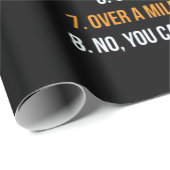 Voordat je een dronepiloot vraagt cadeaupapier (Rol Hoek)