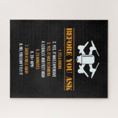 Voordat je een dronepiloot vraagt legpuzzel (Horizontaal)