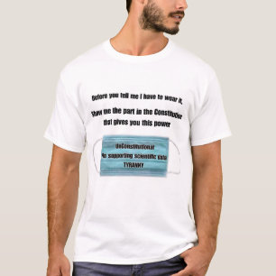 Voordat je me vertelt dat ik moet t-shirt