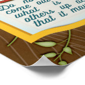 Voordat je praat, TH.I.N.K. Poster (Hoek)