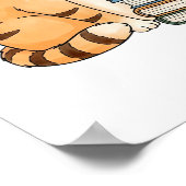 Voordat je praat, wees aardig | Motivatie Cat Quot Poster (Hoek)