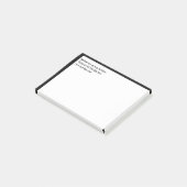 Voordat je verder gaat... Vandaag is niet de dag Post-it® Notes (Schuin)